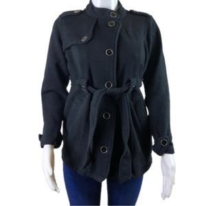 Motherhood Maternity Black Coat Medium